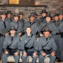 Member of the SUNY University Police pose in a group photo during 2015 Chiefs Association awards.